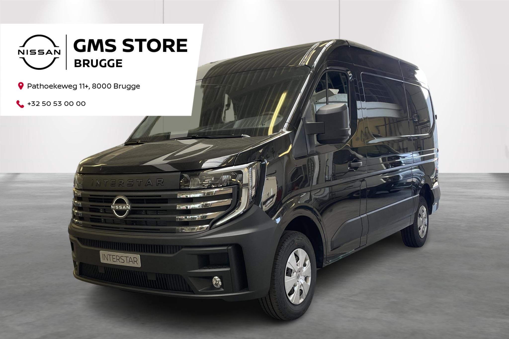 Nissan Interstar L2H2 3.5T 2,0 dCi 130 N-Connecta AM2026 ave, Autos, Camionnettes & Utilitaires, Neuf, 4 portes, Entreprise, 3 places