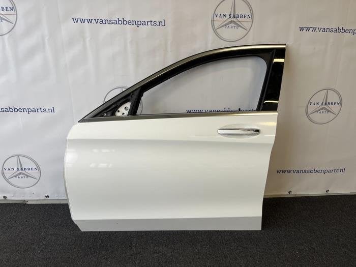 Portière 4portes avant gauche d'un Mercedes C-Klasse (149), -, 3 mois de garantie, Utilisé, Porte