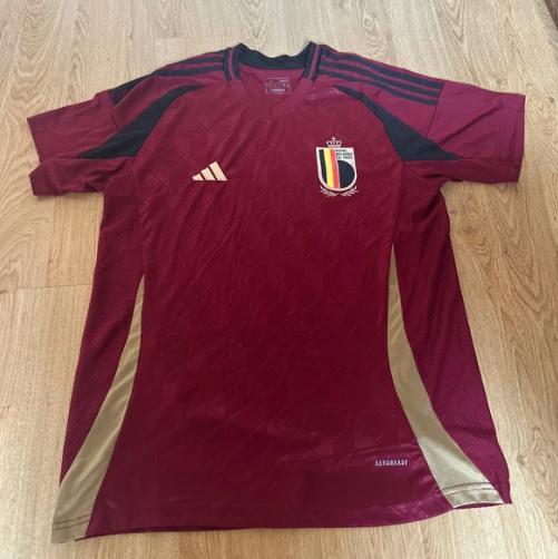 Maillot domicile Adidas Red Devils Belgium 2024 L, Taille 52/54 (L), Adidas, Envoi, Neuf