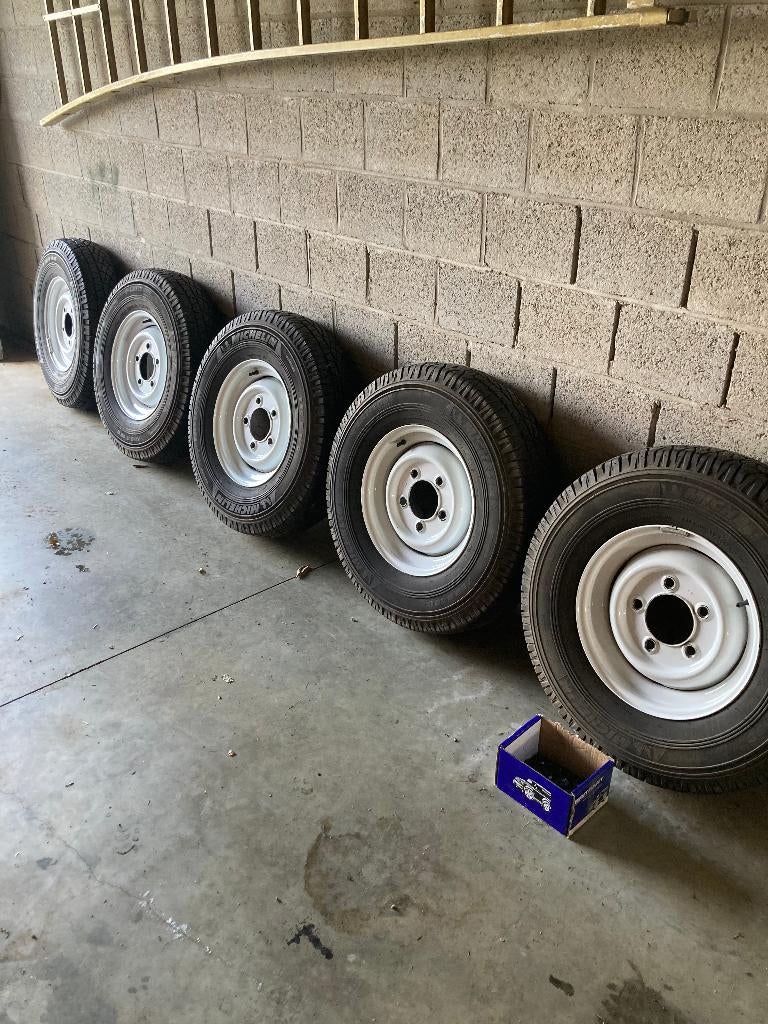 5 velgen Landrover defender classic, Ophalen, All Season, Velg(en)
