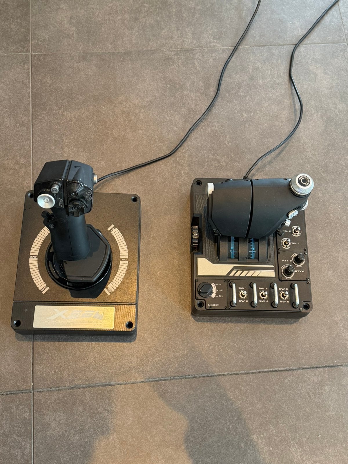 Logitech X56 hotas, Computers en Software, Joysticks, Ophalen, Zo goed als nieuw