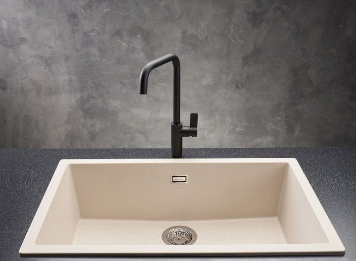 Reginox Amsterdam 72 x 40 Caffe Silvery R30905 spoelbak, Ophalen, Beige, Nieuw, 50 tot 100 cm