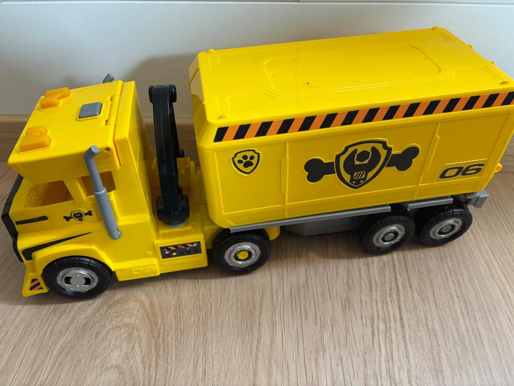 Camion Paw Patrol en gravats, Enfants & Bébés, Jouets | Véhicules en jouets, Utilisé, Enlèvement