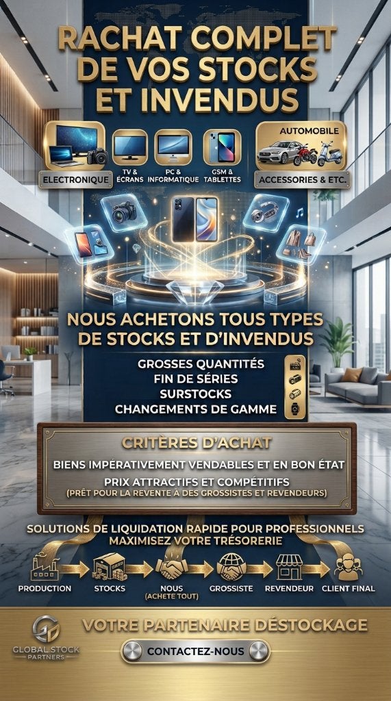 Rachat Stock Invendus Électronique Auto/Moto, GSM Multimédia, Enlèvement, Autre catégorie
