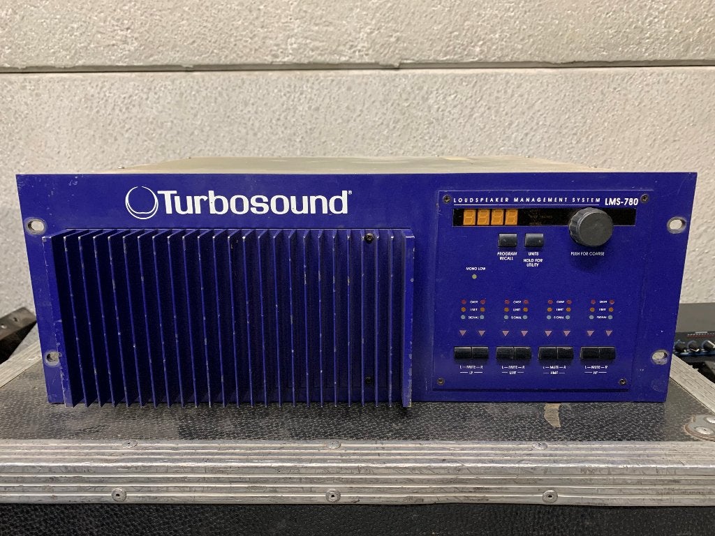 Turbosound LMS-780//Speaker Management System, Enlèvement