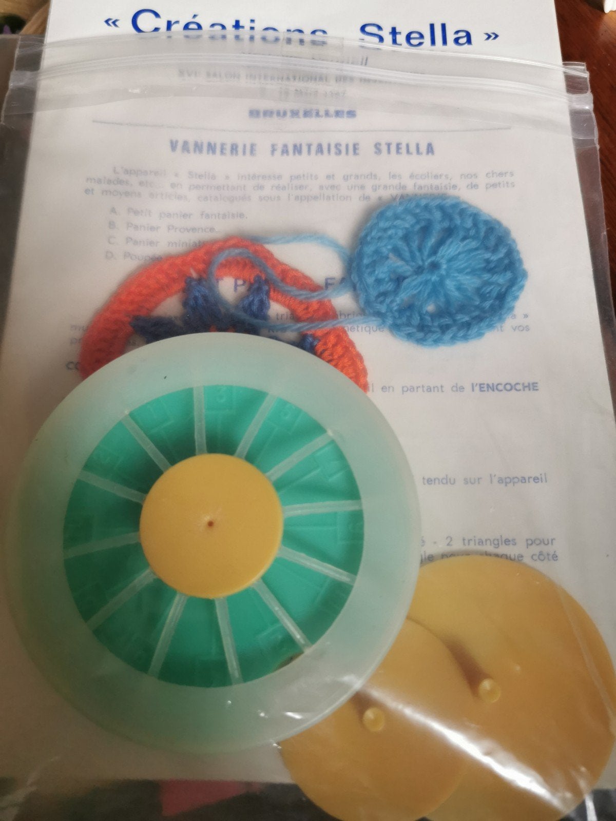 couture Stella rosace tricot crochet, Hobby en Vrije tijd, Ophalen of Verzenden