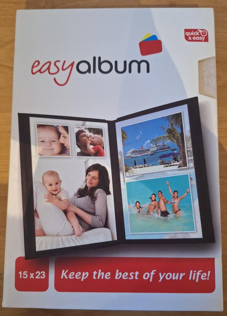 Zelfklevend fotoalbum (easyalbum), NIEUW, Audio, Tv en Foto, Fotoalbums en Accessoires, Ophalen of Verzenden, Nieuw, Fotoalbum