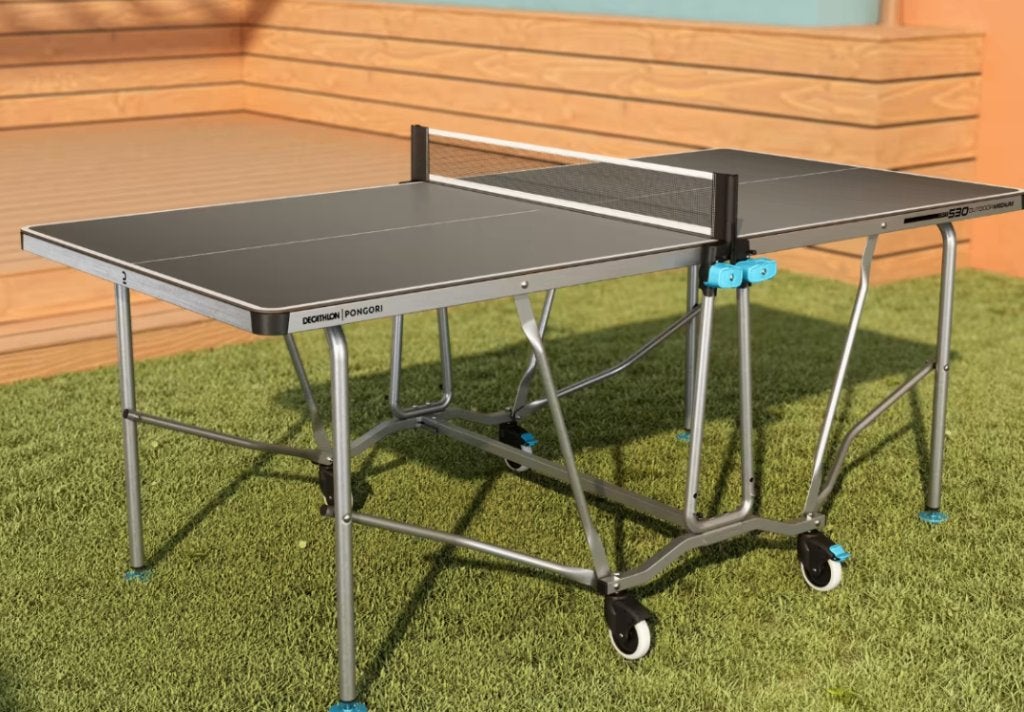 Table de ping pong Pongori PPT 530 Medium Outdoor noire, Sports & Fitness, Enlèvement, Comme neuf
