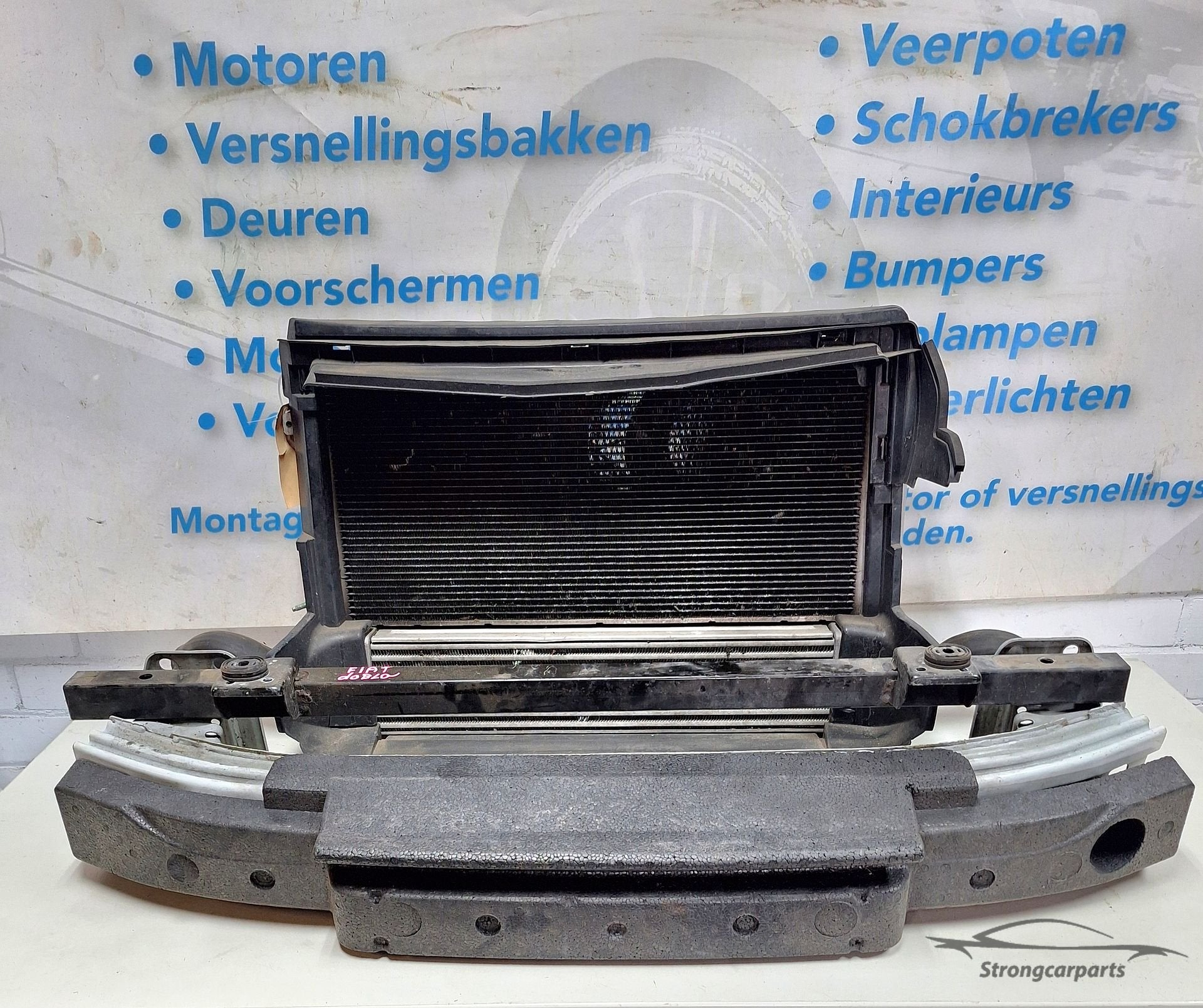 Koelerpakket Fiat Doblo 1.3D MJ 263 met bumperbalk Bj 2017, Autos : Pièces & Accessoires, -, Utilisé, Fiat, -