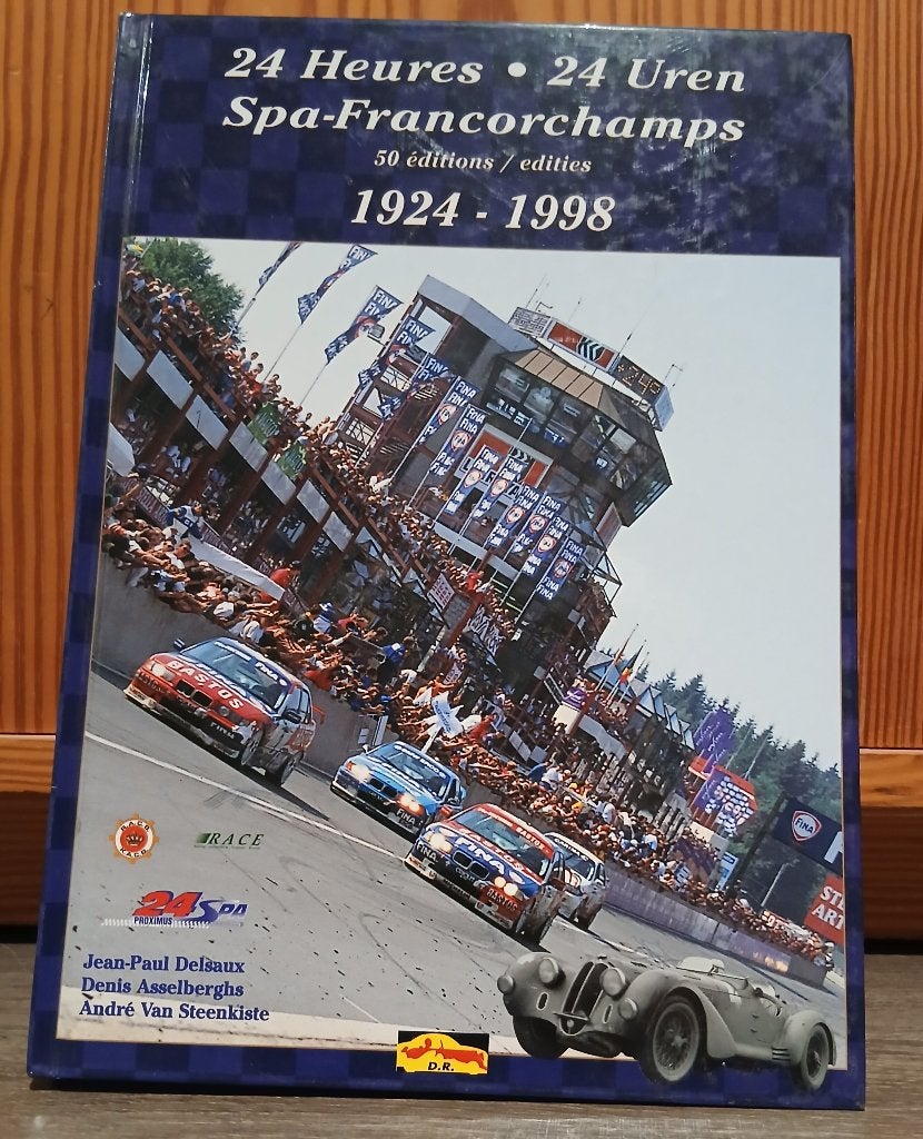 Livre collectors: 24h Spa-Francorchamps 1924-1998, Boeken, Algemeen, Ophalen of Verzenden, Zo goed als nieuw, Jean-Paul Delsaux, Denis Asselberghs, André Van Steenkiste