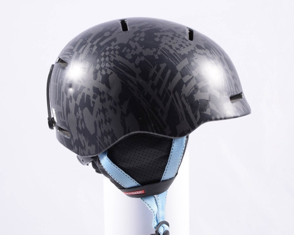 46;47;48 cm ski snowboard helm ATOMIC MENTOR JR, Black/blue, Sport en Fitness, Gebruikt, Verzenden, Overige typen, Carve