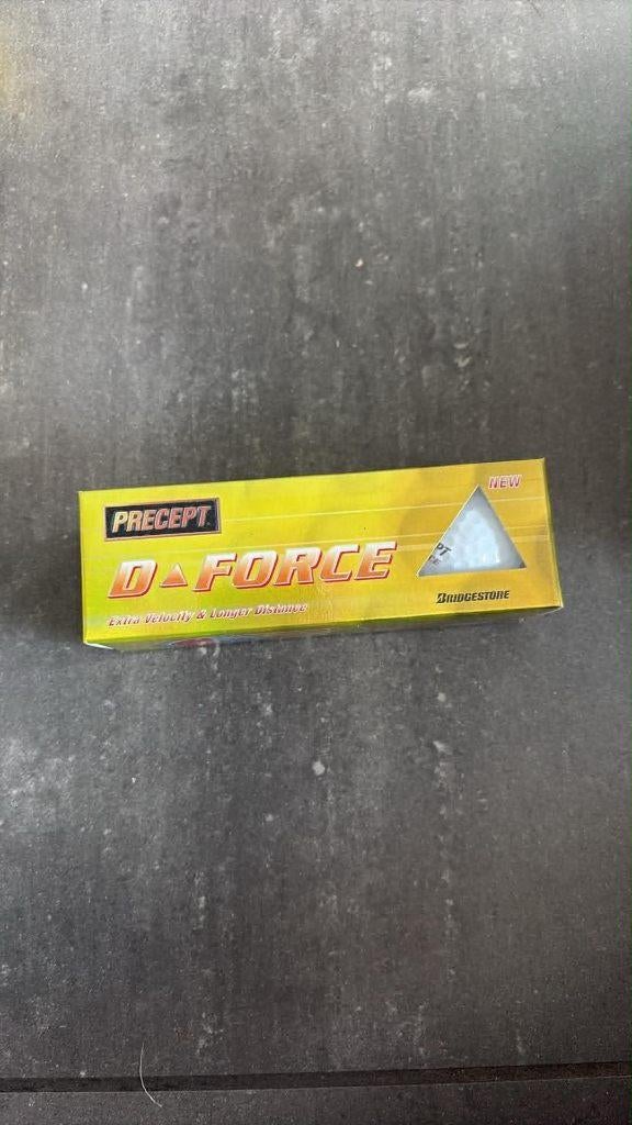 Precept D-Force golfballen – 3 stuks – ongebruikt, Sport en Fitness, Golf, Ophalen of Verzenden, Nieuw, Bal(len), Overige merken