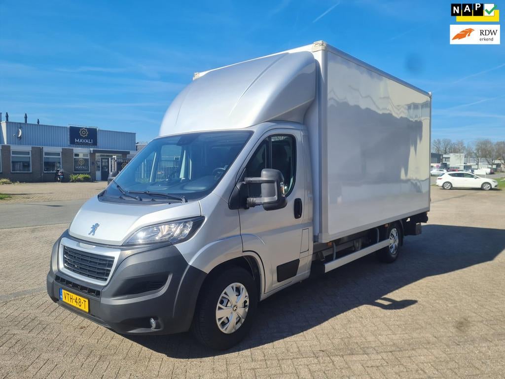 Peugeot Boxer 2.2 BlueHDi 165 L4 3.5t Bakwagen, Bj 2023, Auto's, Stof, Gebruikt, 4 cilinders, Bedrijf