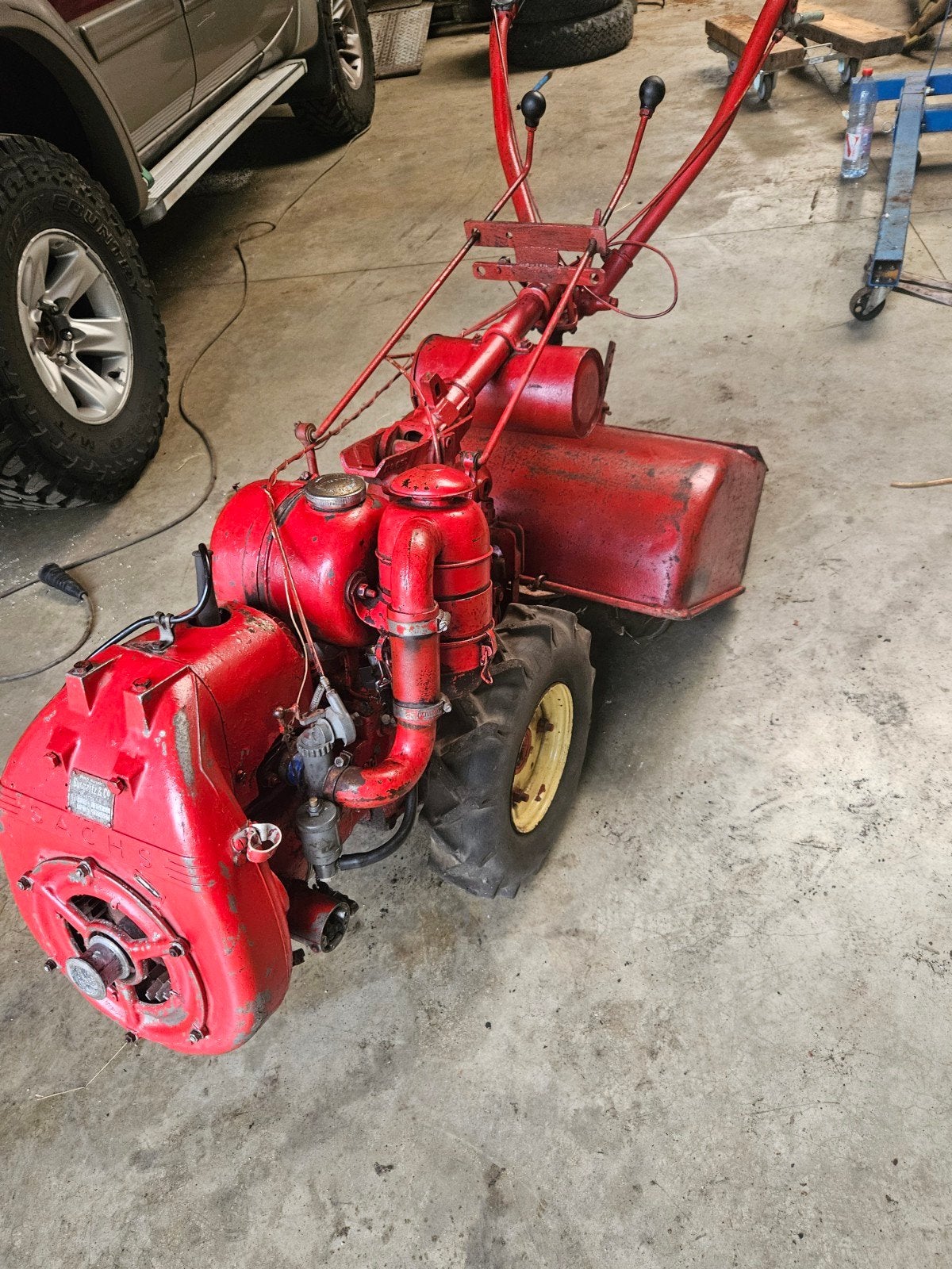 Motorculteur avec cutter Bongardz, Enlèvement, Utilisé, Bongartz