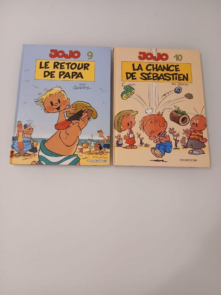 Lot de 2 albums BD "Jojo" de Geerts, Livres, Plusieurs BD, Enlèvement ou Envoi, Comme neuf