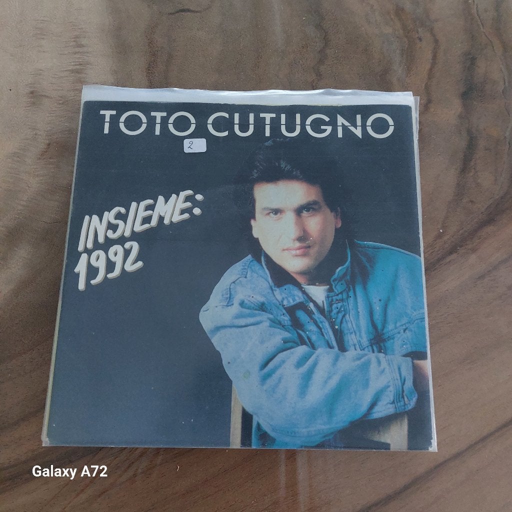 toto cutugno insieme 1992, Gebruikt, 7 inch, Ophalen of Verzenden, Pop