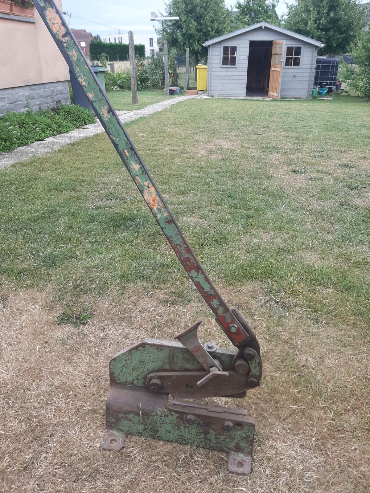 plaats schaar, Ophalen, Gebruikt