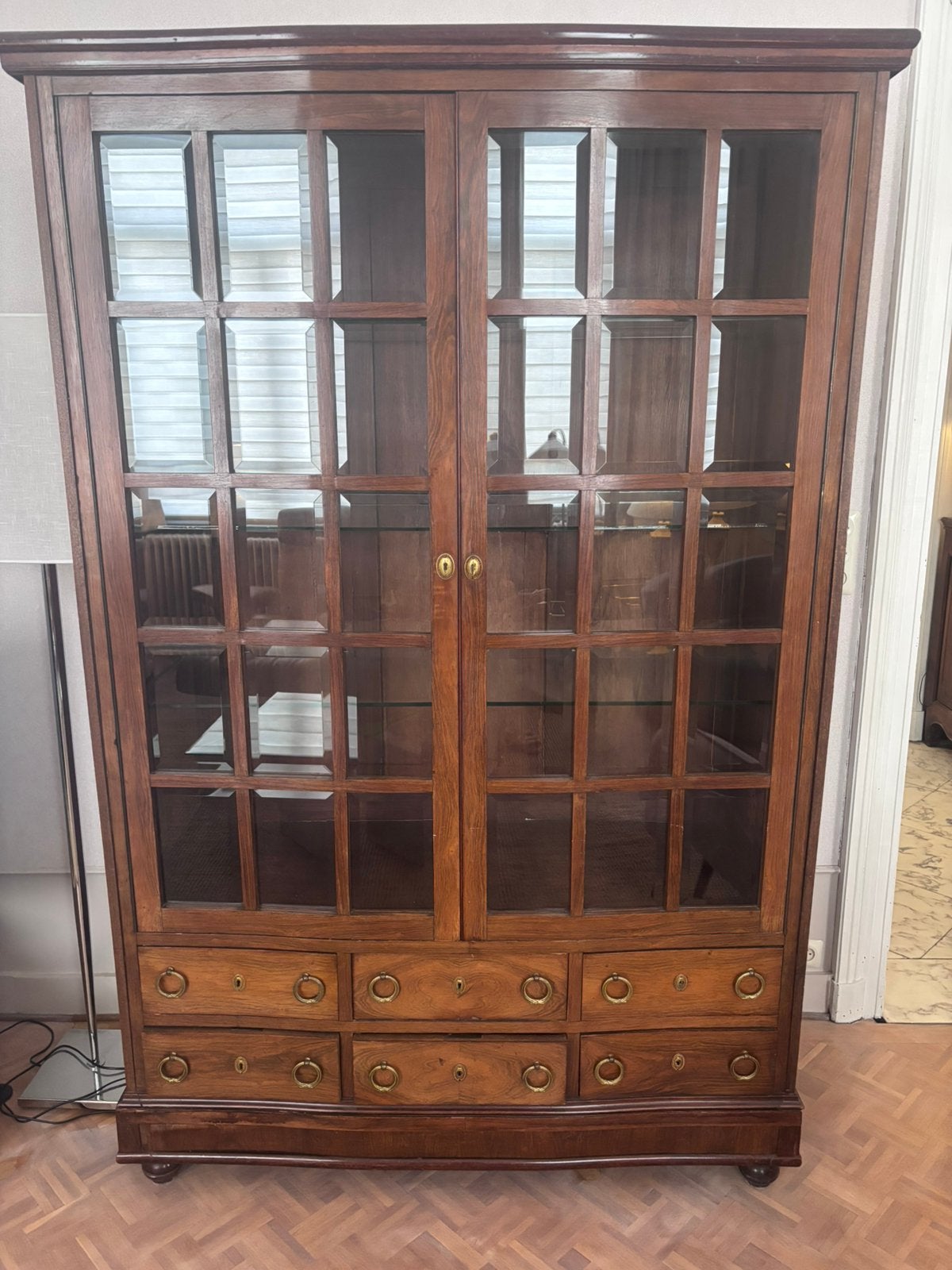 Vitrine en bois en tres bon etat, Huis en Inrichting, Ophalen, Zo goed als nieuw