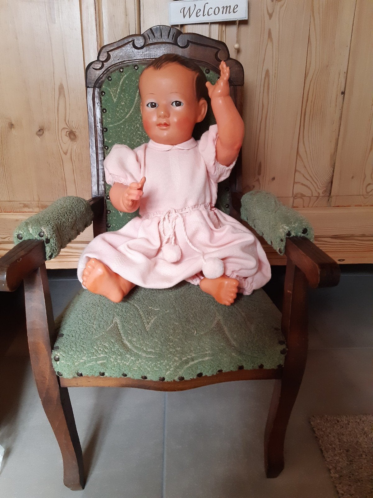 oude kinderzetel, Antiek en Kunst, Ophalen