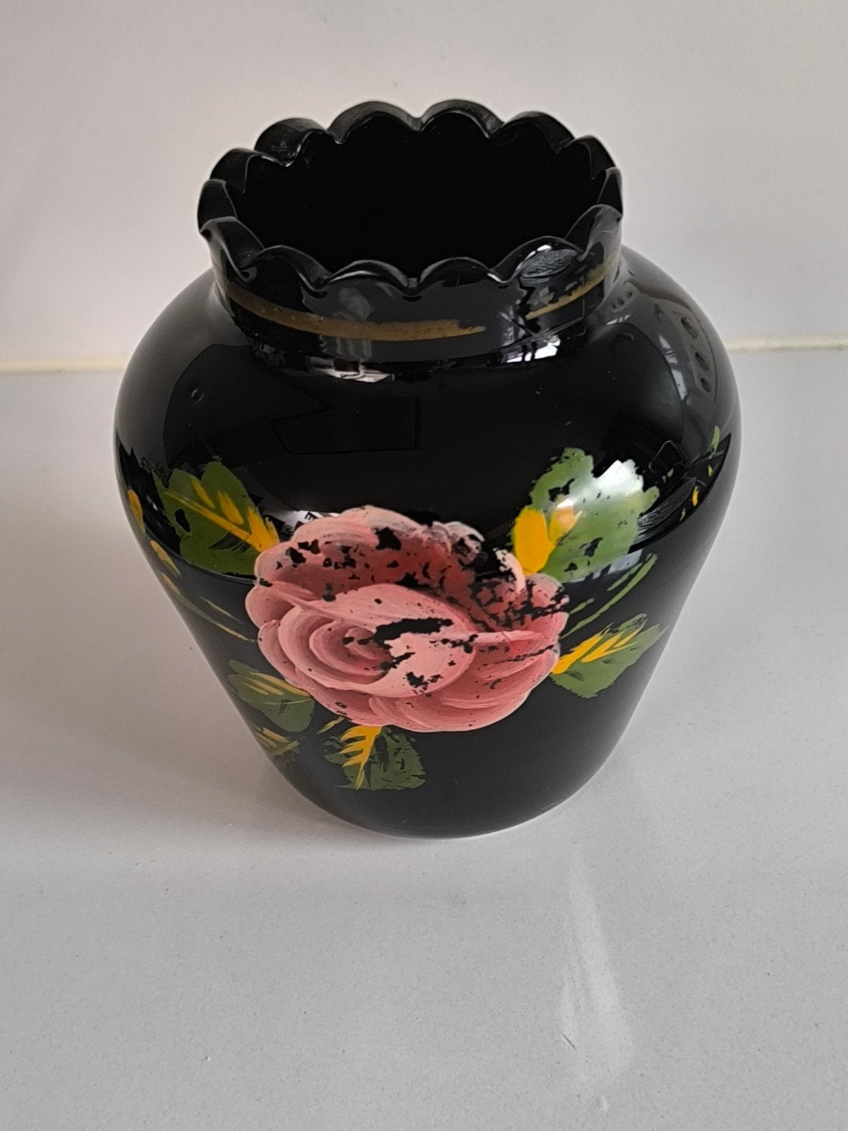 Art deco hyaliet glas, Antiek en Kunst, Antiek | Vazen, Ophalen of Verzenden