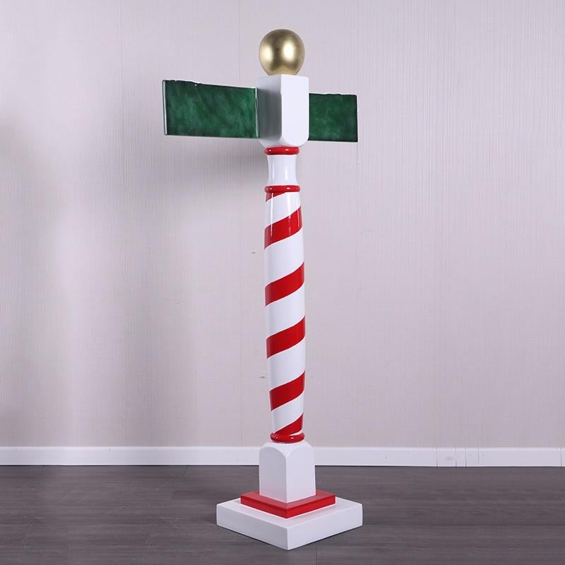 North Pole Sign – Kerstman Hoogte 90 cm, Enlèvement, Neuf