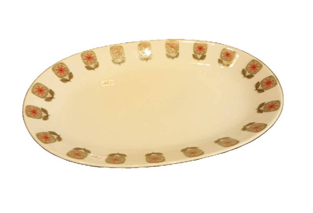 Grande assiette de service., Maison & Meubles, Cuisine | Vaisselle, Enlèvement ou Envoi, Plateau, Comme neuf, Porcelaine
