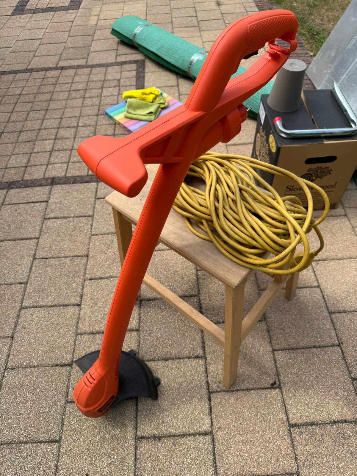Black & Decker grastrimmer + draad, Ophalen, Gebruikt