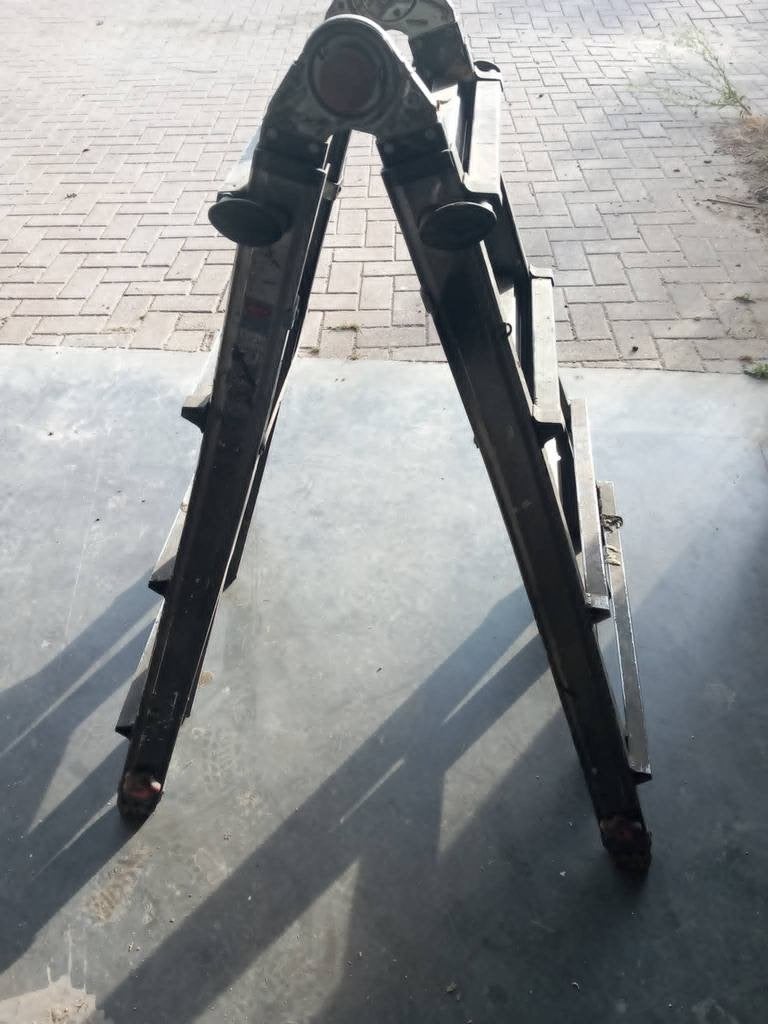 altrex pro+ plooiladder, Doe-het-zelf en Bouw, Ladders en Trappen, Ophalen, Gebruikt