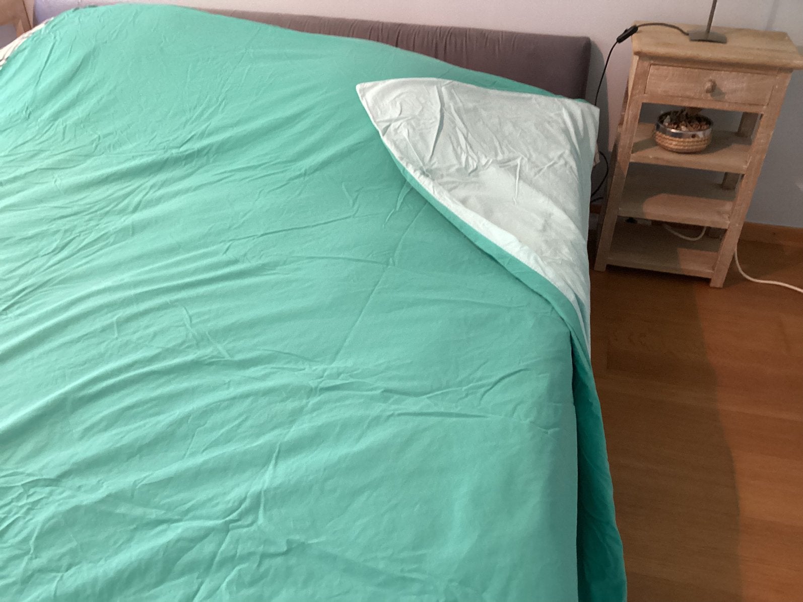 Housse de couette pour 2 personnes + 2 taies, Maison & Meubles, Chambre à coucher | Linge de lit, Enlèvement ou Envoi, Housse de couette
