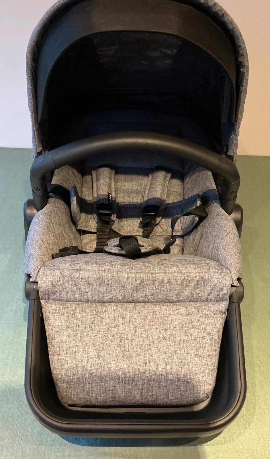 Duo zit (sibbling seat) voor Thule sleek buggy, Duowagen, Zo goed als nieuw, Ophalen, Kinderwagen