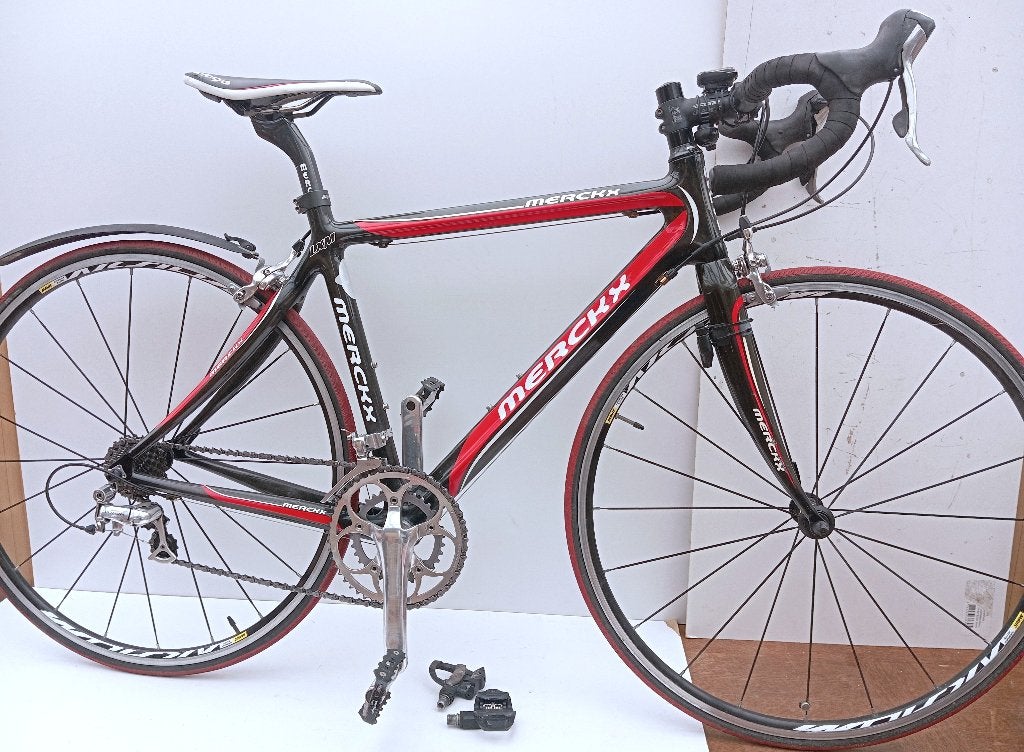 VÉLO DE COURSE EN CARBONE EDDY MERCKX LXM EN BON ÉTAT, Autres marques, 49 à 53 cm, Enlèvement, Utilisé