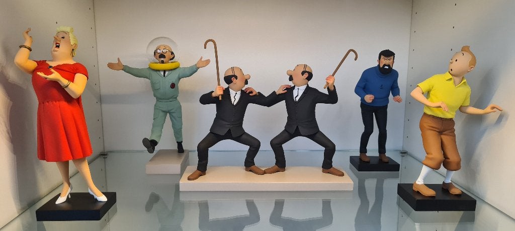 Fariboles (Tintin/Hergé) - La galerie des personnages ", Collections, Enlèvement ou Envoi, Tintin, Comme neuf, Statue ou Figurine