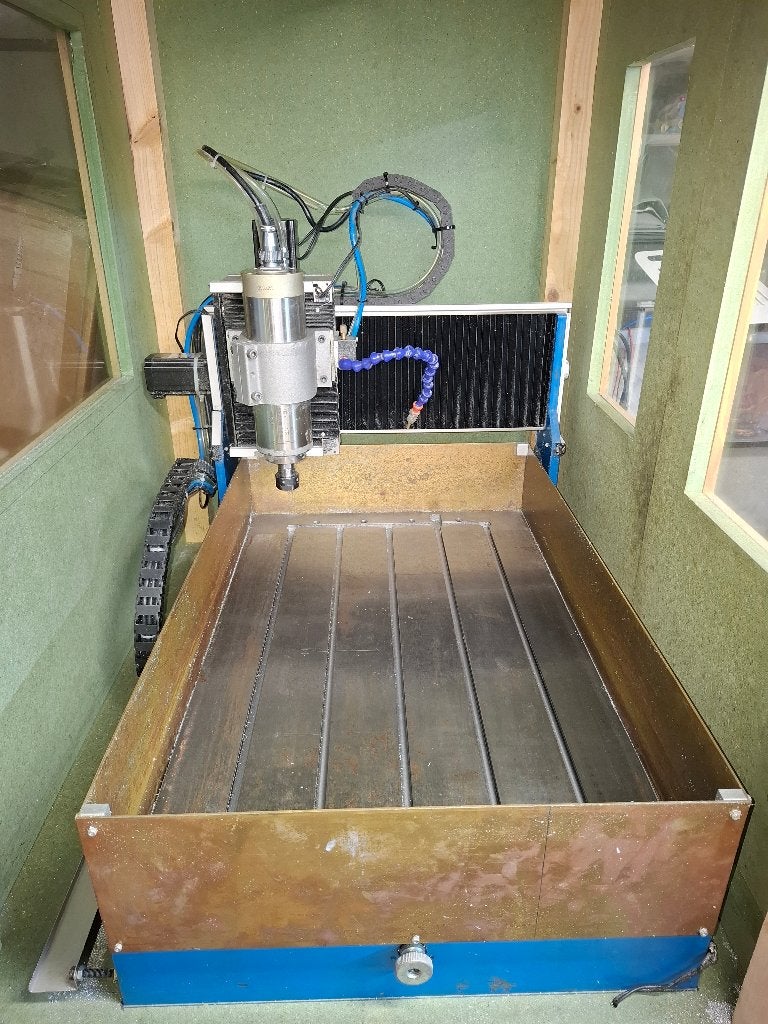 Cnc freesmachine, Bricolage & Construction, Enlèvement, Utilisé, Électrique, Autres types