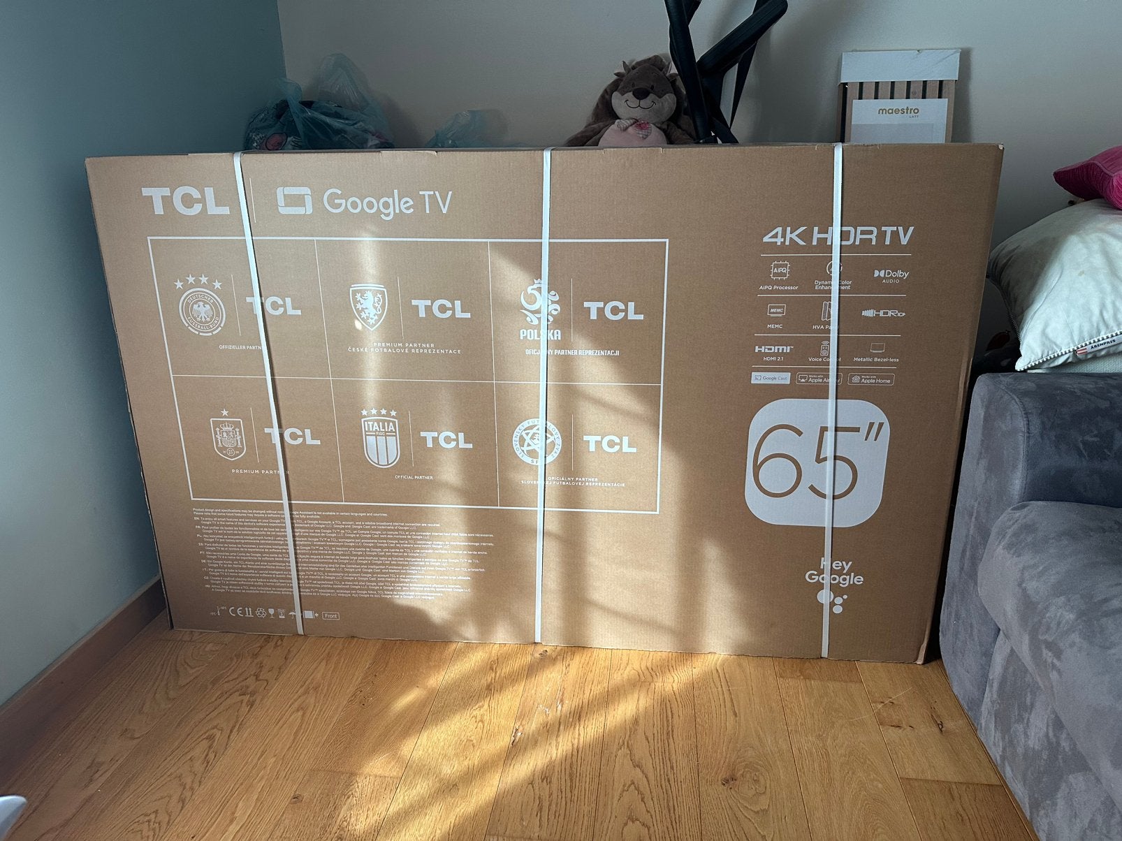 Tv Smart Tv TCL 65’´ pouces neuves emballée et scellée, TV, Hi-fi & Vidéo, Télévisions, Neuf, Autres marques, LED, Enlèvement