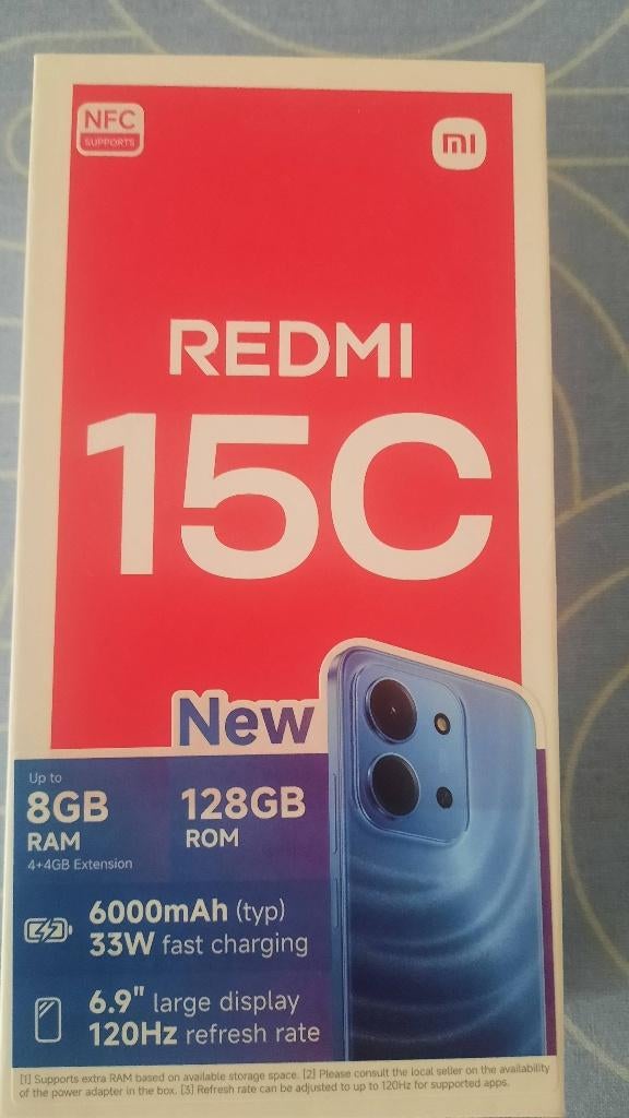 Xiaomi Redmi 15C, Télécoms, Enlèvement ou Envoi, Neuf