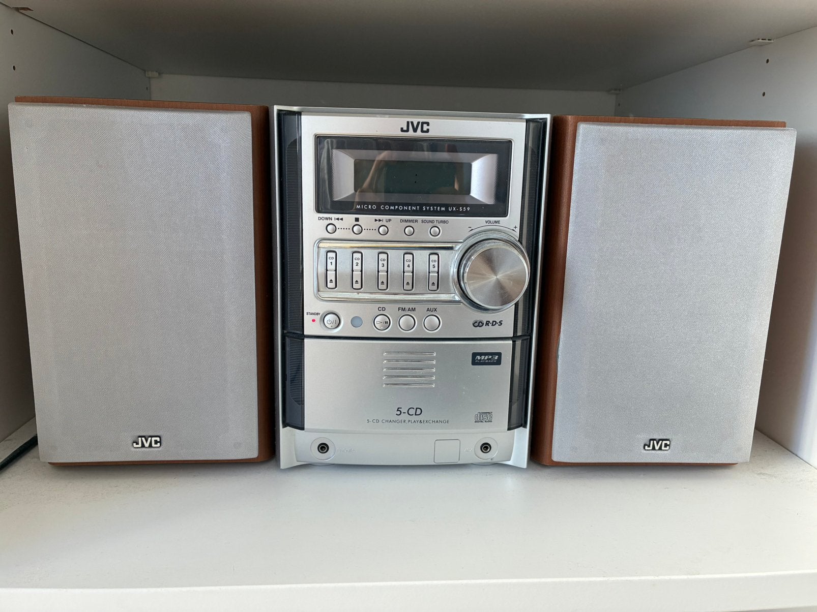 JVC cd speler + radio, TV, Hi-fi & Vidéo, Enlèvement, Comme neuf, JVC