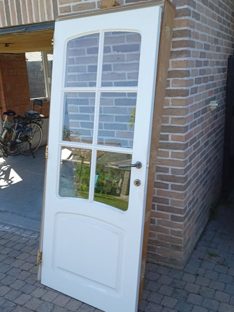 Binnendeur, Ophalen, Gebruikt, 80 tot 100 cm, Binnendeur