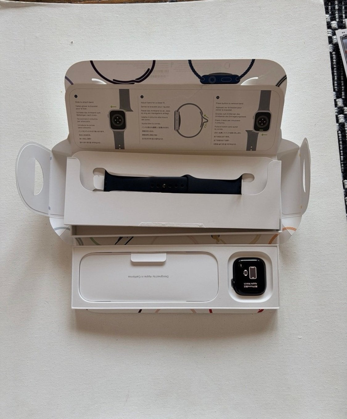 GPS Wi-Fi 45 mm pour Apple Watch 9, comme neuf, Enlèvement, Comme neuf