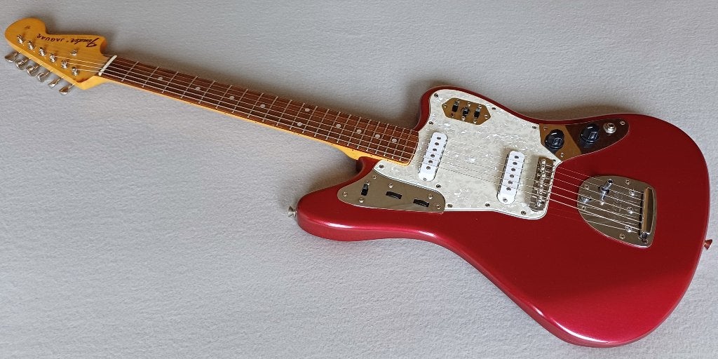 Fender Jaguar 62 Crafted in Japan Journeyman Nitro Relic, Ophalen of Verzenden, Gebruikt, Solid body, Fender
