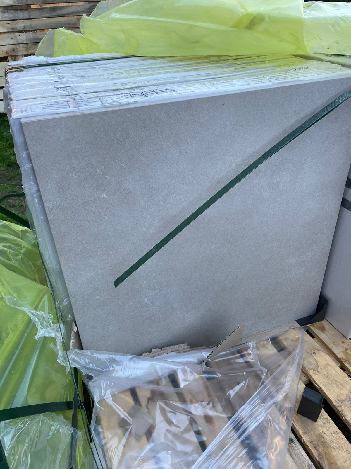 Buiten tegel 7,2 vierkante meter, Doe-het-zelf en Bouw, Ophalen, Nieuw