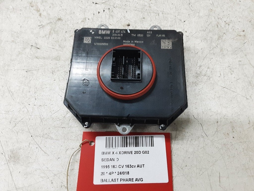 BALLAST DE PHARE XENON GAUCHE BMW X4 (G02) (8491414), Mevr. I. Hauben, Utilisé, BMW, Rue de l'Espoir 34 34
4030  GRIVEGNÉE, BE