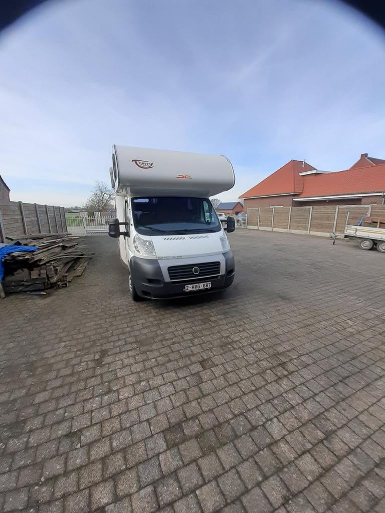 Fiat multiejet 100 2009 Mobilhome, Caravans en Kamperen, Mobilhomes, Particulier