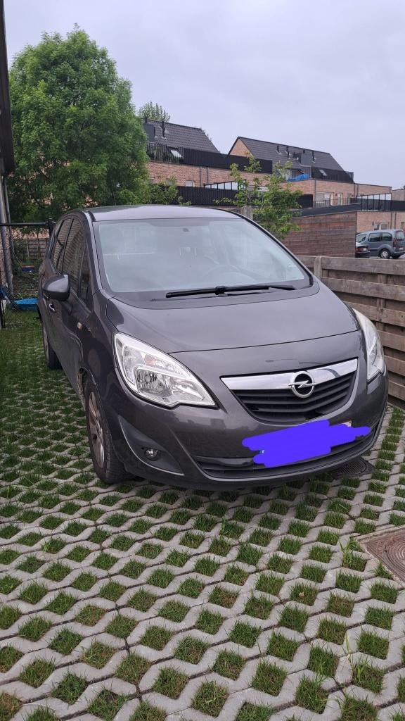 Opel Meriva 1.4 - 2012 - uitzonderlijk weinig km (61 000), Autos, Achat, Noir, 5 portes, 5 places