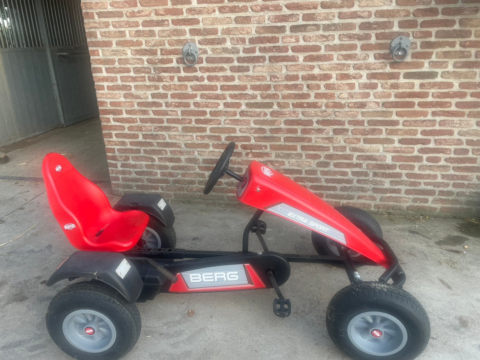 Kart de marque Berg rouge XL-BFR, Enfants & Bébés, Jouets | Extérieur | Go-cart & Cuistax, Enlèvement, Comme neuf, Berg, Siège duo