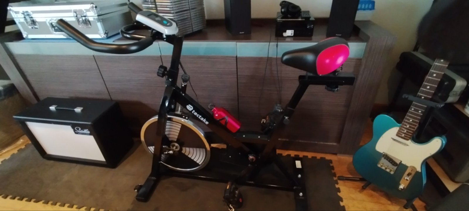 Tectake spinning fiets., Ophalen