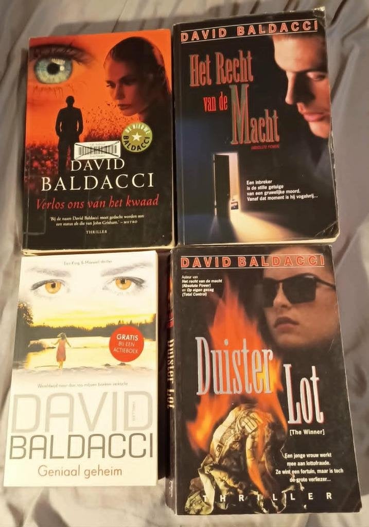 David Baldacci boeken, Boeken, Ophalen of Verzenden, David Baldacci