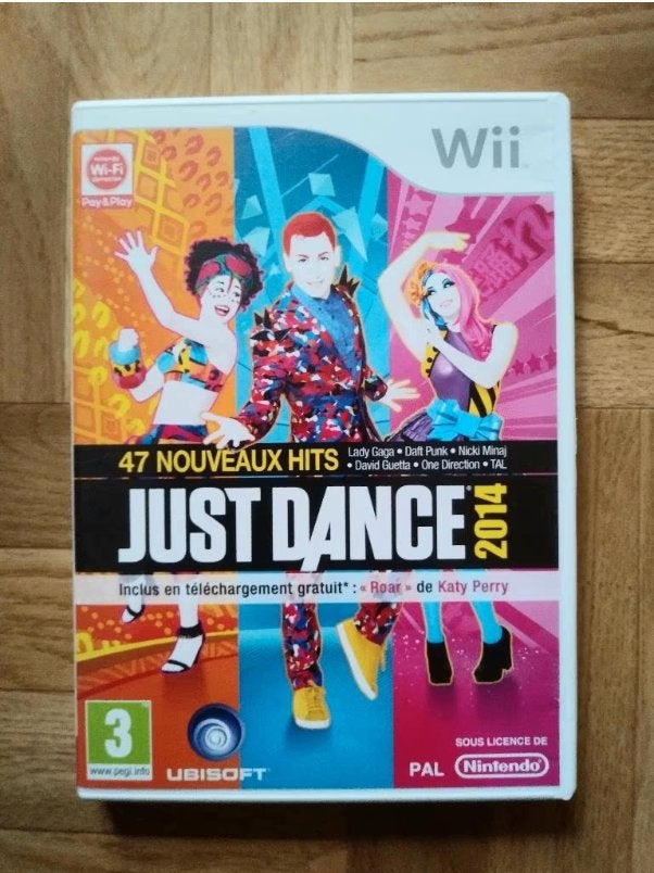 Just Dance 2014, franse versie, dans spel voor Wii of Wii U, Games en Spelcomputers, Muziek, Ophalen of Verzenden, Zo goed als nieuw