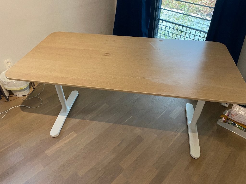Bureau IKEA BEKANT, Ophalen, Demontabel, Gebruikt, IKEA