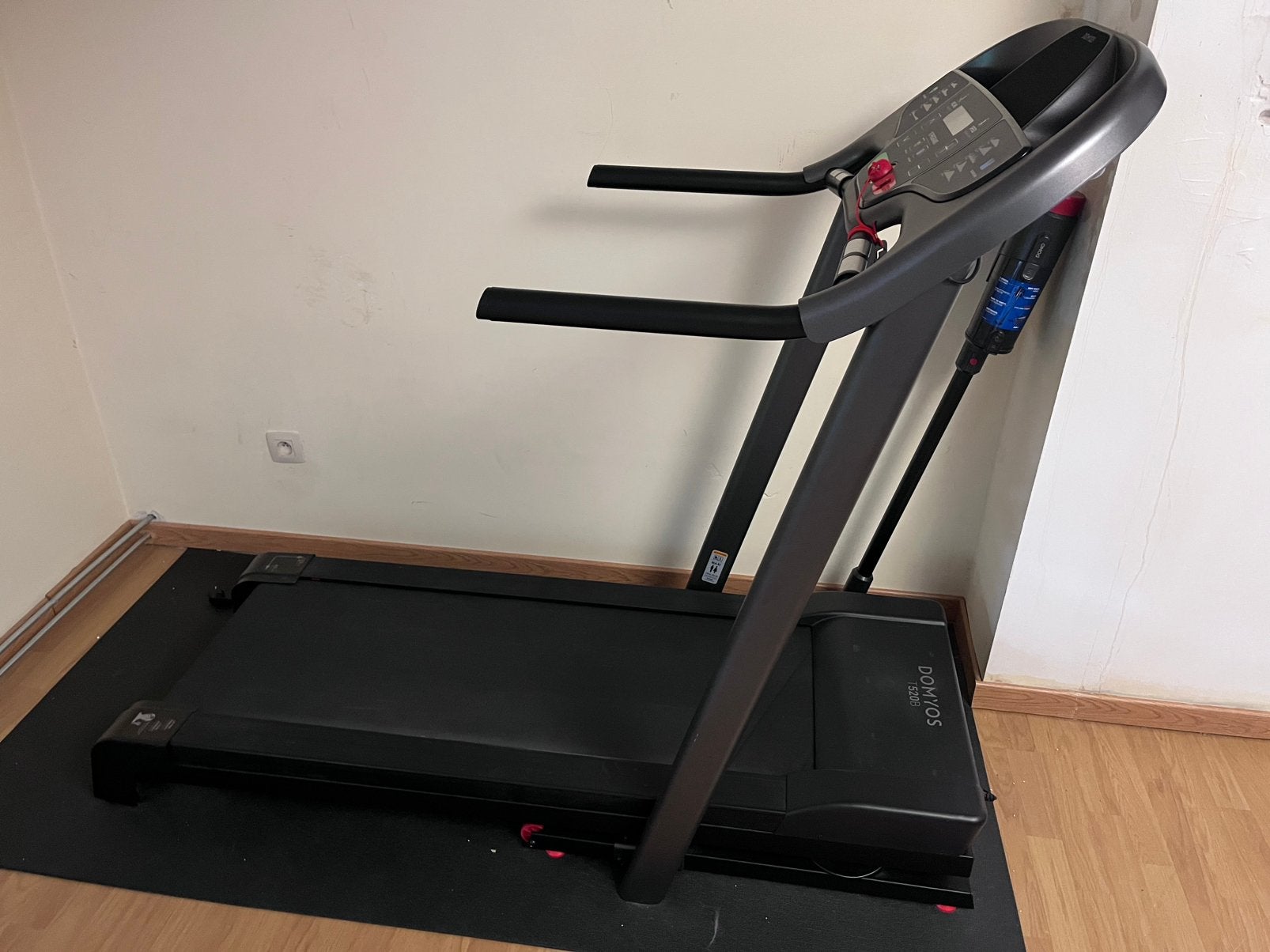 Tapis de course Domyos T520b, Sport en Fitness, Fitnessapparatuur, Ophalen, Gebruikt, Metaal, Loopband