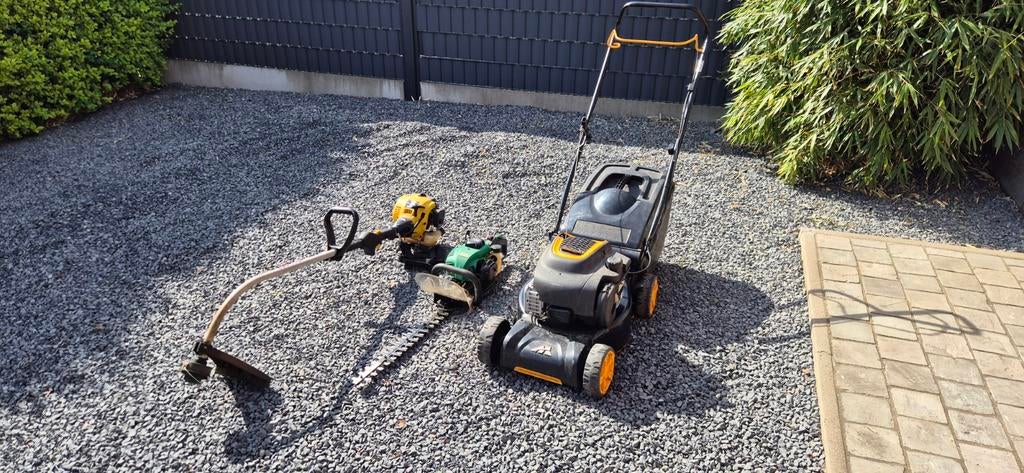 Alle 3 benzine  te koop  samen., Tuin en Terras, Ophalen, Benzine